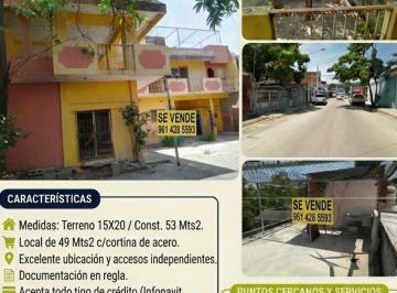 Casa de 3 habitaciones, Tuxtla Gutiérrez · Casa Céntrica con Local Comercial Incluido