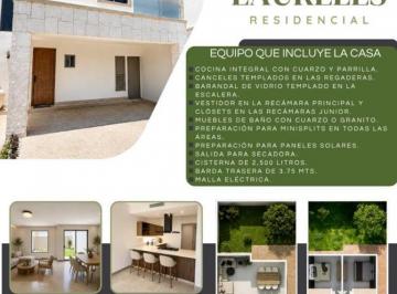 Casa · 160m² · 3 Recámaras · 2 Estacionamientos · Casa en Venta en Palma Real Los Laureles