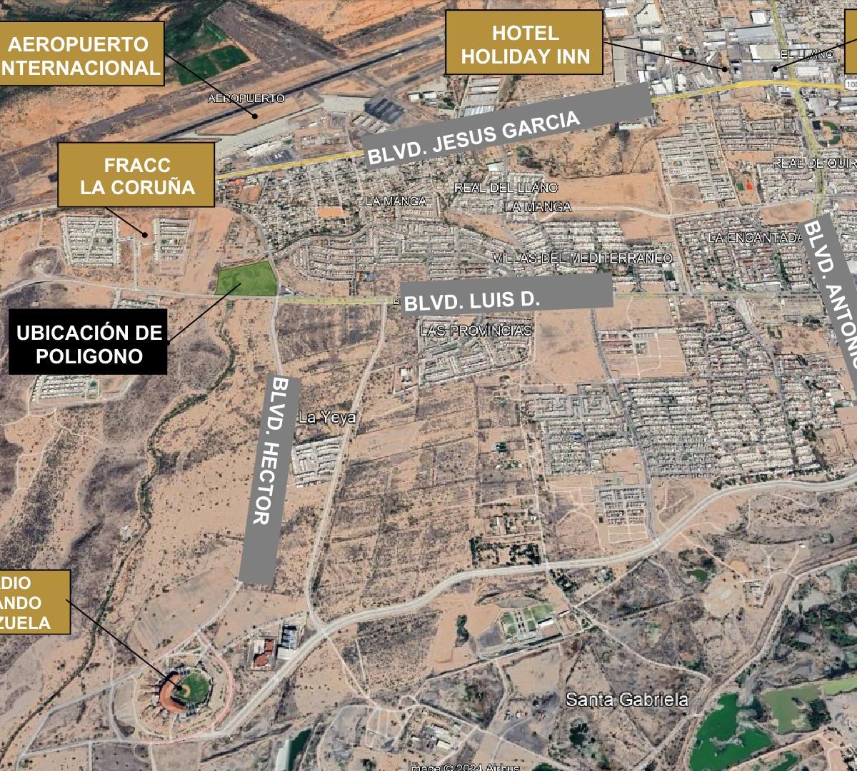 Terreno en Venta de 45,279.50 m&sup2; en Blvd. Colosio en Hermosillo, Sonora