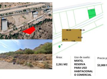 Terreno comercial 2261m² Venta Proyecto Rio Sonora · Terreno en Venta de 2,261 m² en Proyecto Río Sonora en Hermosillo, Sonora