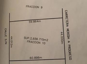 Terreno / Lote , Mérida · Terreno en Venta Frente a La Carretera Merida Progreso