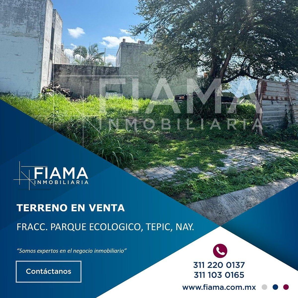 Terreno en Venta en Fracc. Parque Ecológico, Tepic, Nayarit. (G)