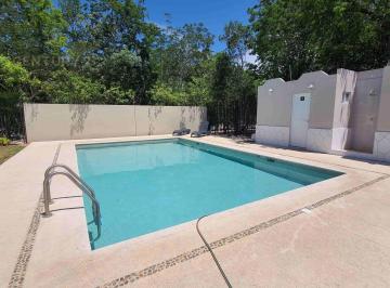 Casa · 104m² · 2 Recámaras · 1 Estacionamiento · Casa de 2 Recamaras Sin Muebles en Renta Jardines Mayakoba Playa del Carmen P4616