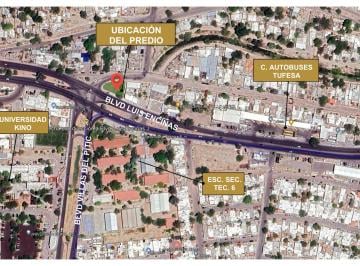 Terreno / Lote 555m² Venta Hermosillo Centro · Terreno en Venta de 555.15 m² Sobre Blvd. Luis Encinas en Hermosillo, Sonora ️