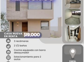 Casa en condominio de 3 habitaciones, El Marqués · Renta de Casa en Zakia