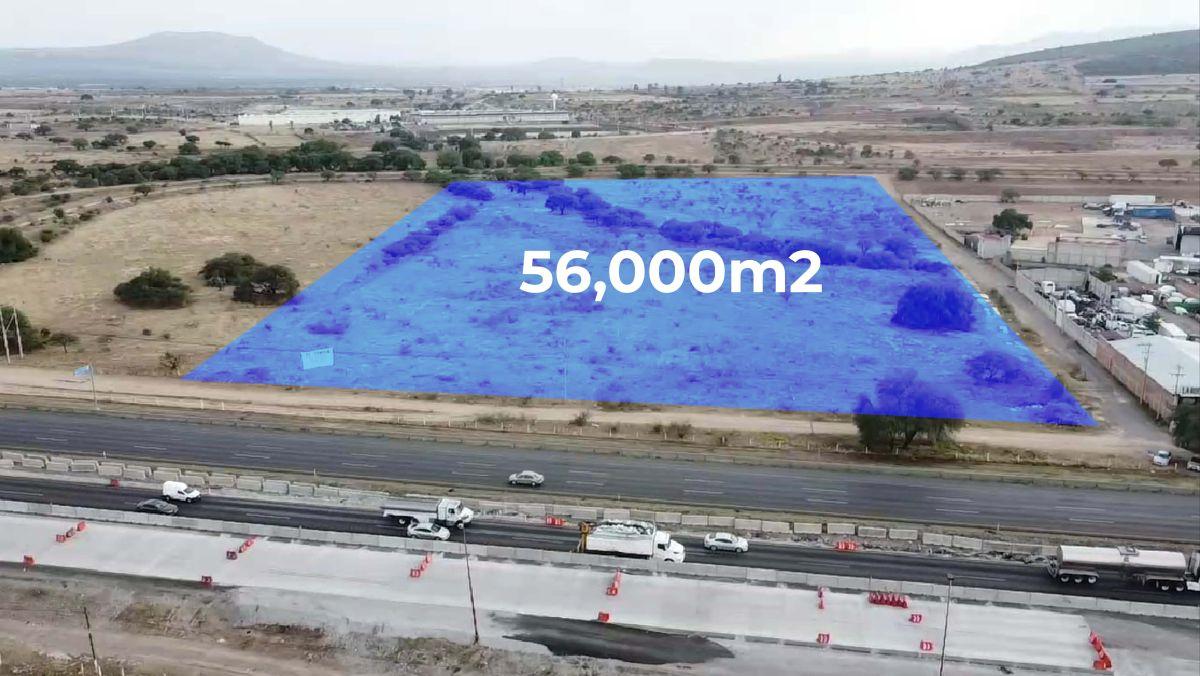 Land for Sale, 56,000 m², Located on Highway 57, Querétaro, Mexico – La Estancia