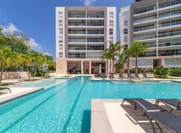 Departamento · 164m² · 3 Recámaras · 2 Estacionamientos · Departamento en Cumbres Cancun con Terraza y Hermosas Vistas