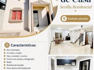 Casa de 2 habitaciones, Mexicali · ¡Casa en Renta en Sevilla Residencial!