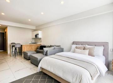 Departamento de 1 habitación, Alvaro Obregón · Loft Amueblado en Renta en City Blue Santa Fe con Amenidades Premium