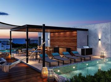 Departamento · 34m² · 1 Recámara · Estudios Contemporáneos de Lujo a Pasos de La Playa