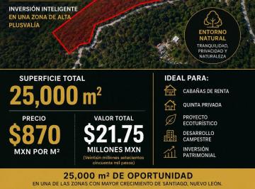Terreno / Lote , Santiago · Terreno en Santiago N. L.