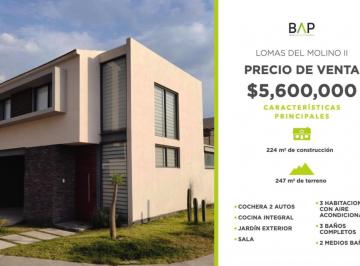 Casa de 3 habitaciones, León · Casa de 247 m² con 3 Recámaras en Venta en Residencial El Molino