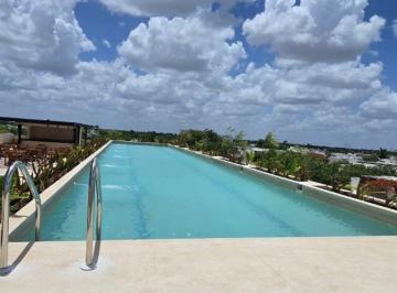 Departamento de 2 habitaciones, Mérida · Departamento en Renta de 2 Rec y 2.5 Baños en Santa Gertrudis Copó Mérida
