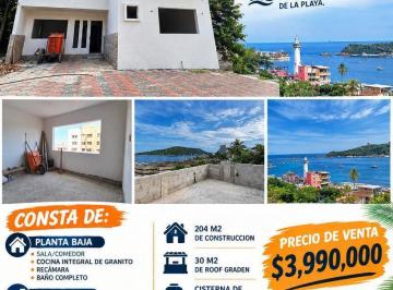 Casa · 204m² · 4 Recámaras · 2 Estacionamientos · Casa en Fraccionamiento Las Playas