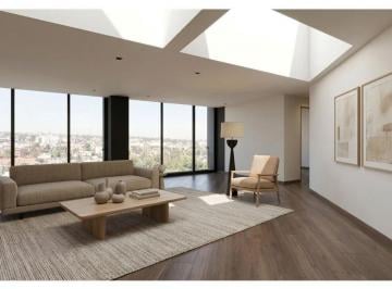 Departamento de 3 habitaciones, Alvaro Obregón · Exclusividad y Diseño Contemporáneo en El Piso 15 San Angel