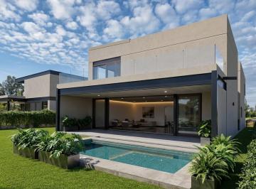 Casa · 447m² · 4 Recámaras · 4 Estacionamientos · Casaresidencia de Autor Nueva con Recámara en Planta Baja, Viñedos del Polo, Querétaro
