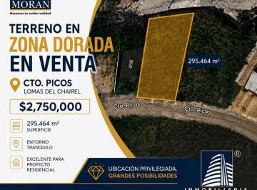 Terreno / Lote · 295m² · Terreno en Venta Col. Lomas del Chairel, Tampico, Tam.