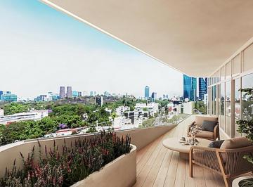 Departamento de 1 habitación, Cuauhtémoc · Estrena Departamento Tipo Loft Hipodromo Condesa, Cuauhtémoc Ideal Para Inversión