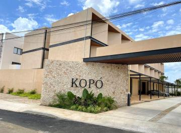 Departamento de 2 habitaciones, Mérida · ¡Estrena! Depa Planta Baja con Alberca Privada en Condominio Kopó