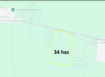 Terreno / Lote en Venta  Pueblo Telchac · Telchac Pueblo 34 Has Sobre Carretrea Alado de Residencias Para Inmobiliarias