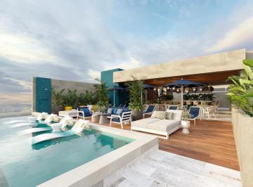 Departamento · 45m² · 1 Recámara · 1 Estacionamiento · Estilo, Sol y Ritmo: Tu Estudio en El Corazón de Playa