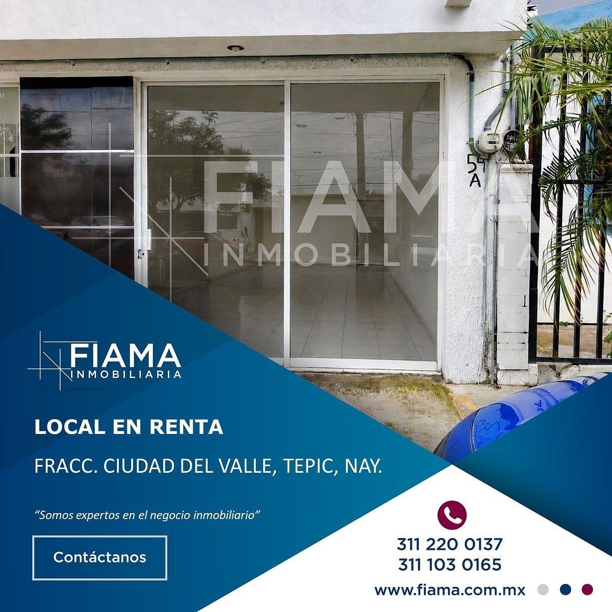 Local Comercial en Renta en Fracc. Ciudad del Valle, Tepic, Nayarit.