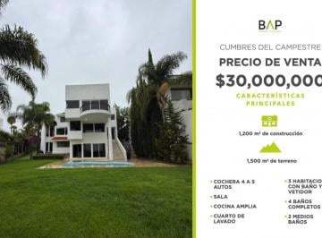 Casa de 3 habitaciones, León · Casa de 1500 m² con 3 Recámaras en Venta en Cumbres del Campestre