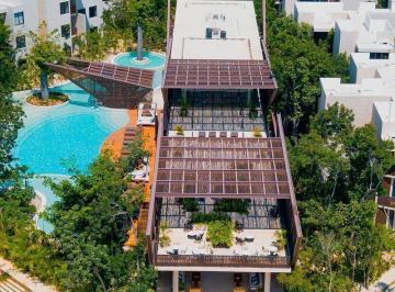 Departamento · 60m² · 1 Recámara · 1 Estacionamiento · Departamento en Venta en Tulum Aldea Zama