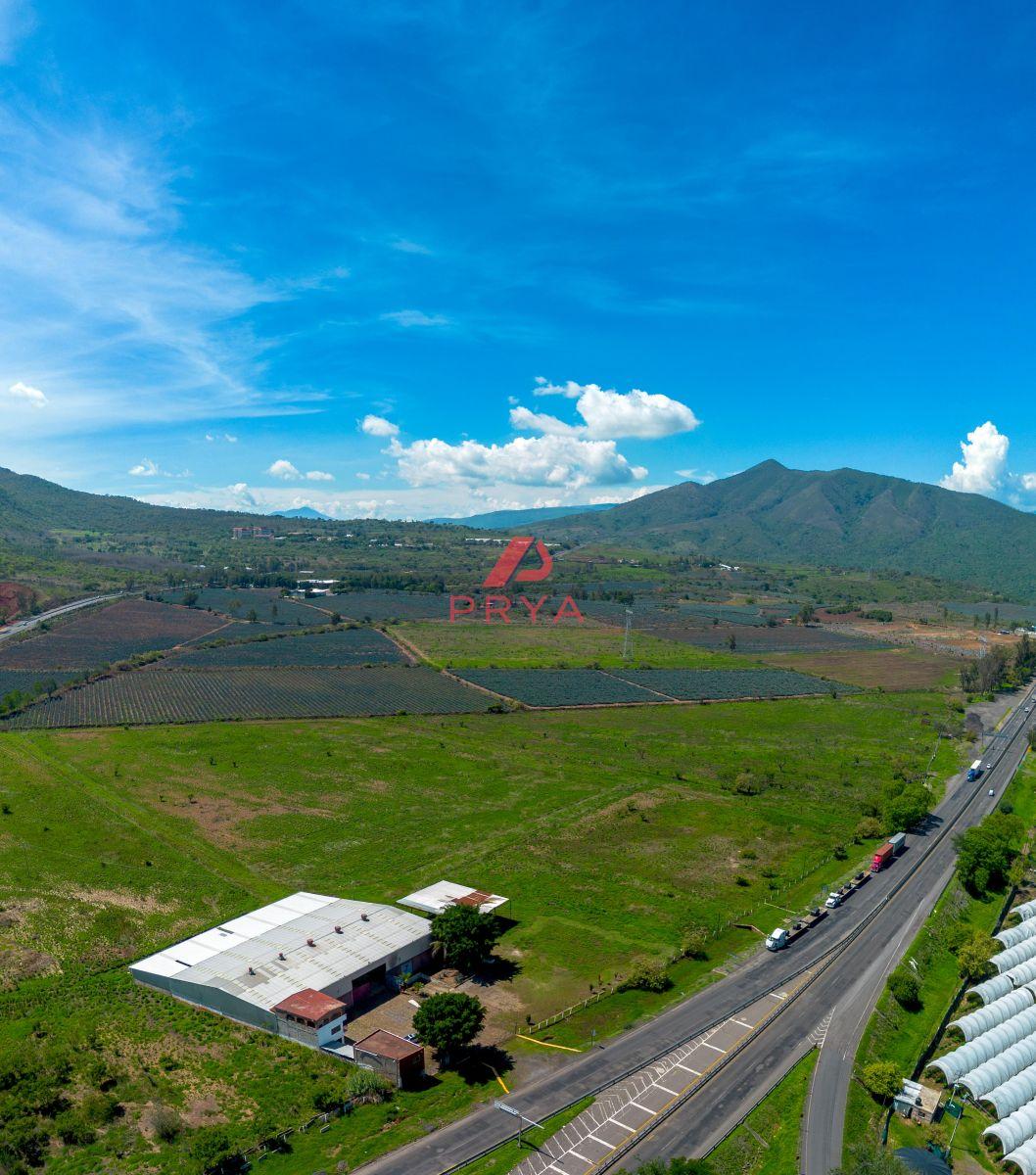Industrial Land for Sale in Acatlán de Juárez, Fronting the Macrolibramiento Highway