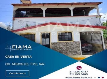 ee7b33db42be9c6ffbebde66105c79f670199f07afd37638d53d6d0a80638d0c · Casa en Venta en Col. Miravalles, Tepic, Nayarit. (En)