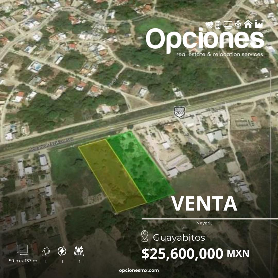 Terreno en Venta Guayabitos, Nayarit