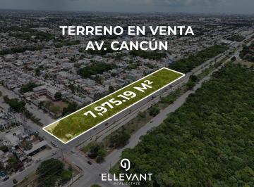 cfed429f9d8e6955c24883aeb37fb27b50376546a5f7ed514564df461df30e31 · Terreno en Venta Sobre Av Cancún, Cancún, Quintana Roo.