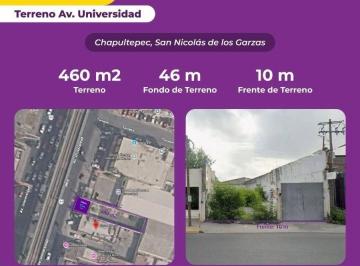 Terreno comercial , San Nicolás de los Garza · Renta Terreno Av Universidad, San Nicolas, Nuevo León