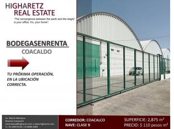 Bodega comercial , Coacalco de Berriozábal · Excelentes Bodegas en Renta Coacalco II
