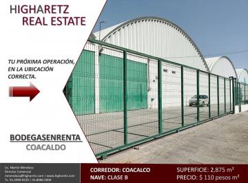 Bodega comercial , Coacalco de Berriozábal · Excelentes Bodegas en Renta Coacalco III