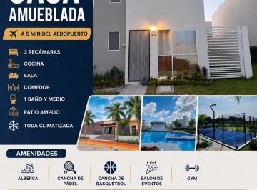 1 · Casa Nueva y Amueblada en Renta en Puerta Paraíso $12,500