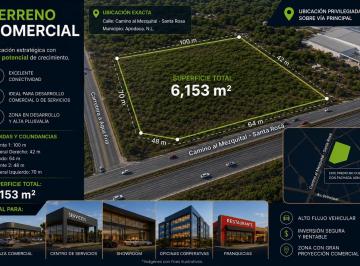 Terreno comercial · 6153m² · Terreno Comercial - Santa Rosa