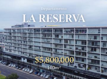 Departamento · 140m² · 2 Recámaras · Renta de Departamento Equipado y Amueblado en La Reserva El Campanario