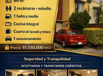 Casa en condominio de 2 habitaciones, Cuautitlán · Casa en Venta Hacienda Cuautitlán