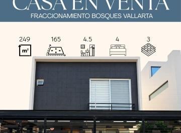 Casa de 4 habitaciones, Zapopan · Casa en Bosques Vallarta con 4 Recámaras, Roof Garden, Terraza y Jardín
