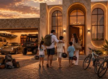 Casa de 5 habitaciones, Mérida · Venta de Proyecto Residencial Luxuri, Zona Norte, Terreno 2500 m², Ejidal.