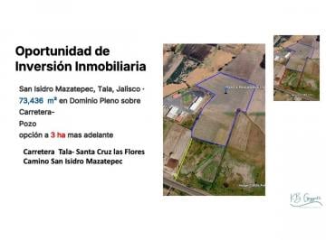 Terreno comercial , Tala · Venta Terreno Estratégico en Tala 73000 m²