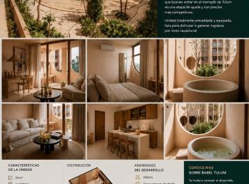 Departamento de 1 habitación, Tulum · Departamento en Venta en Babel Tulum