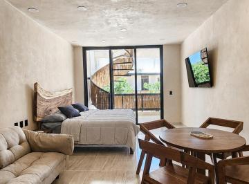 Departamento de 1 habitación, Tulum · Penthouse Amueblado con Alberca Privada en Rooftop · Tulum