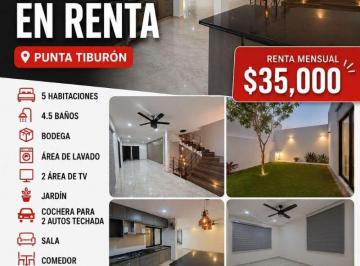 Casa de 5 habitaciones, Alvarado · Punta Tiburón 5 Habitaciones