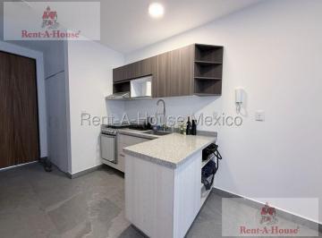 Departamento · 32m² · 1 Recámara · 2 Estacionamientos · Departamento en Renta en Cuajimalpa de Morelos, Cuajimalpa Am. 26 - 3364