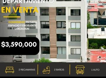 Departamento · 80m² · 2 Recámaras · 1 Estacionamiento · Departamento en Fraccionamiento Panorama