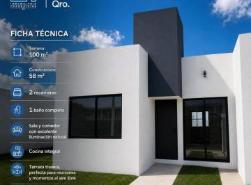 Foto 1 · Casa Sola en Venta en Fraccionamiento Pueblito Colonial, Corregidora, Querétaro