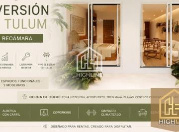 Departamento · 60m² · 2 Recámaras · 1 Estacionamiento · Departamento Ideal Para Renta Vacacional | 1 Recámara en Zona de Crecimiento