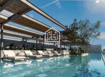 Departamento · 115m² · 2 Recámaras · Departamento en Venta en Tulum de 2 Habitaciones con Sky Bar, Spa y Carril de Nado